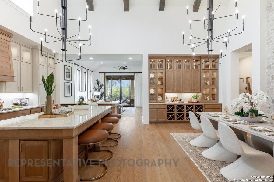 Furnished interior view inside a new home in Esperanza, Boerne (Image 19).