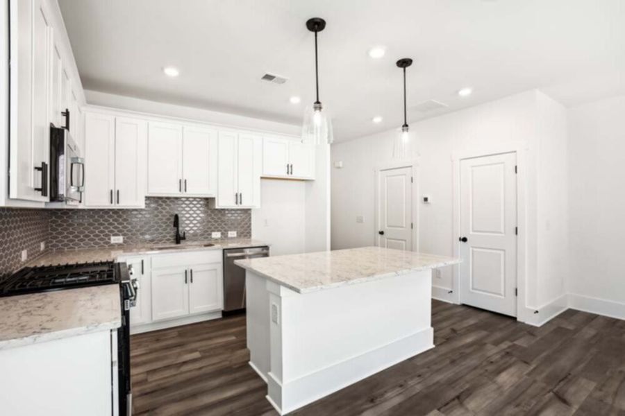 Kitchen featuring Rockwell Collection Finishes