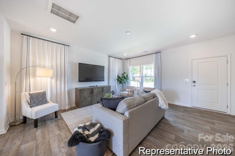 Furnished interior view inside a new home in , Concord (Image 3).