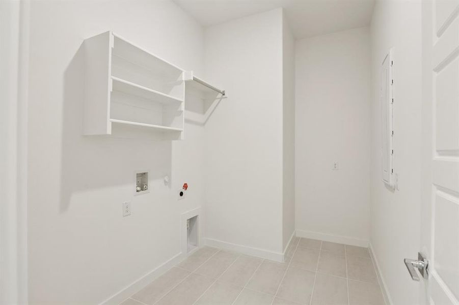 Utility Room in the Monet II home plan by Trophy Signature Homes – REPRESENTATIVE PHOTO