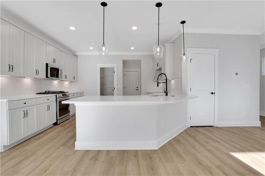 Furnished interior view inside a new home in Villas at Dawsonville, Dawsonville (Image 6). Furnished interior view inside a new home in Villas at Dawsonville, Dawsonville (Image 6).