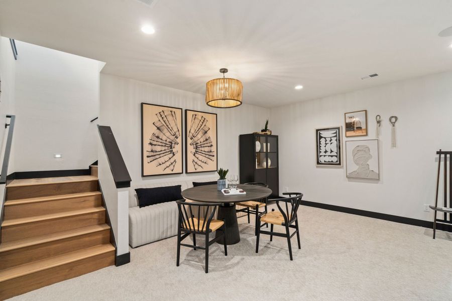 Representative furnished interior of a home built from the 1 by Trumark Homes in Festival at RainDance, Windsor (Image 26).
