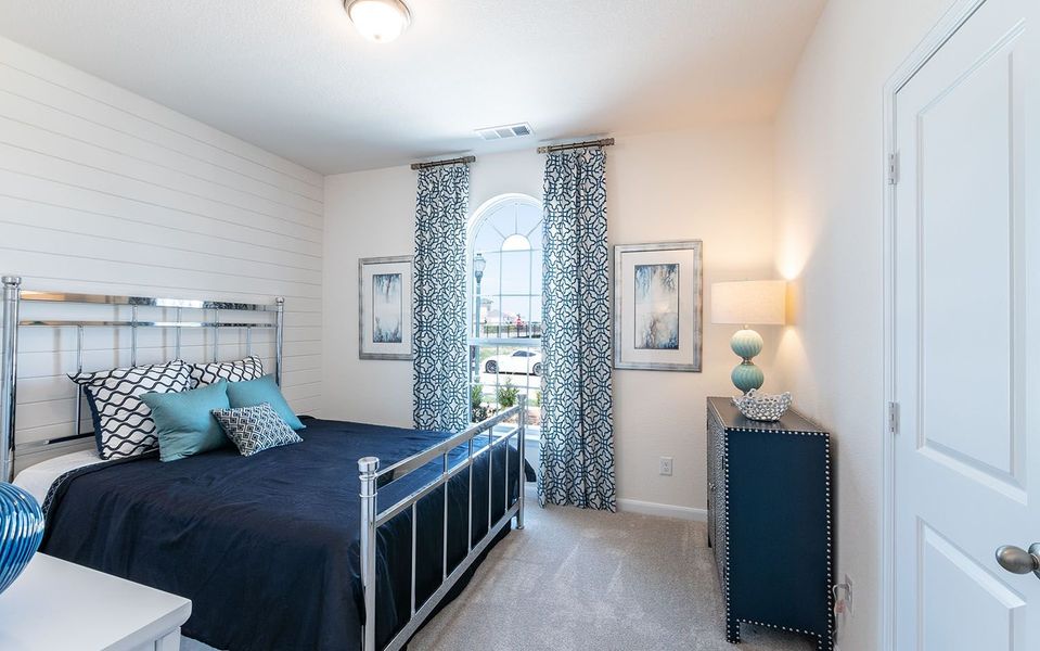 Furnished interior view inside a new home in Hickory Ridge, Elmendorf (Image 14).