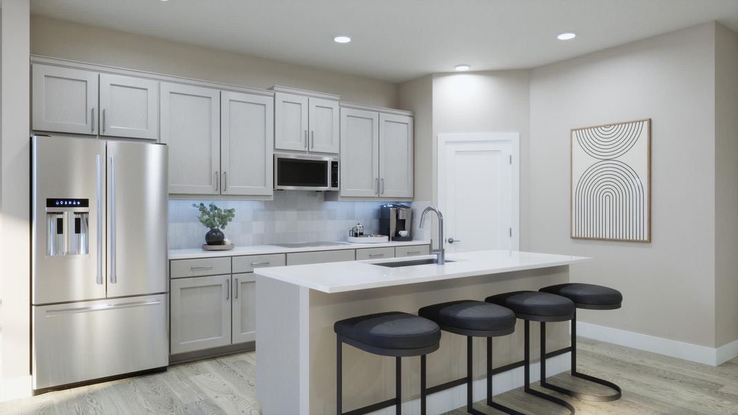 Kitchen | Sebring | Trinity Gardens | New Homes in DeLand, FL by Landsea Homes