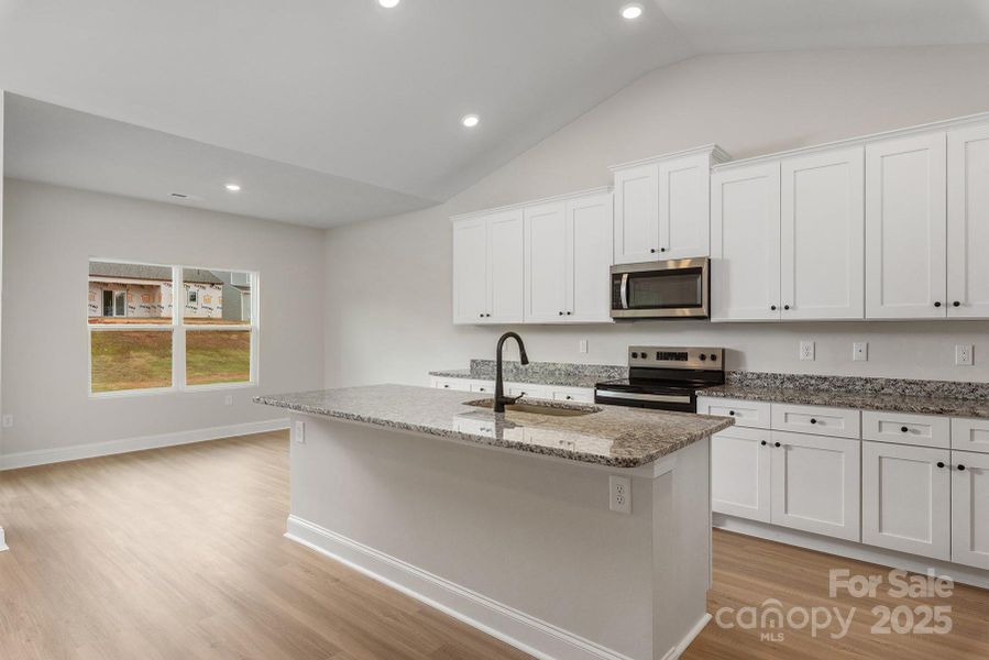 Furnished interior view inside a new home in Ascot Woods, Charlotte (Image 7). Furnished interior view inside a new home in Ascot Woods, Charlotte (Image 7).