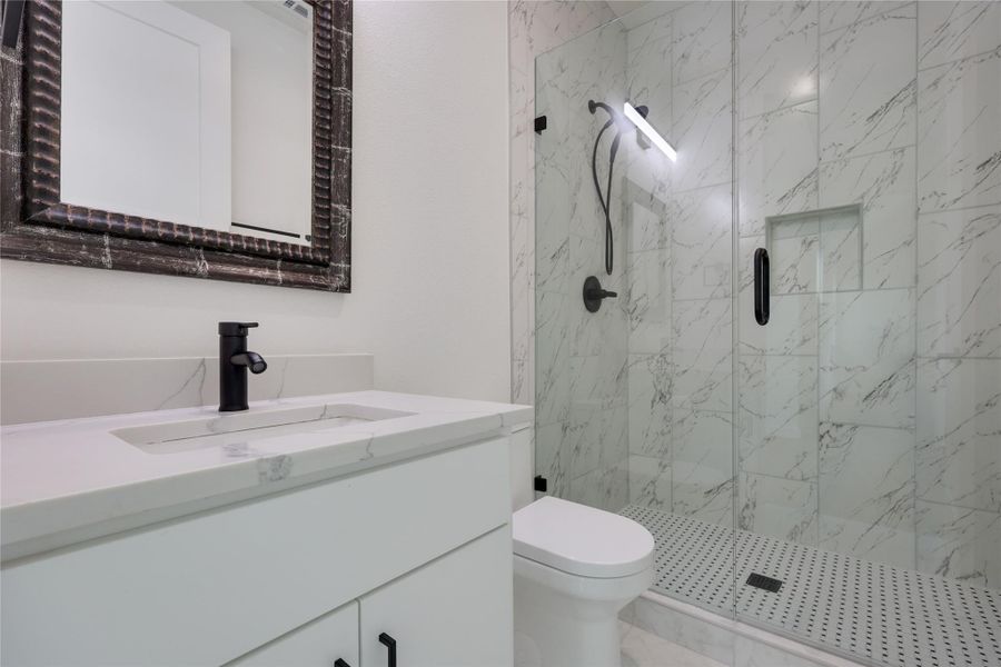 Furnished interior view inside a new home in , Austin (Image 12).