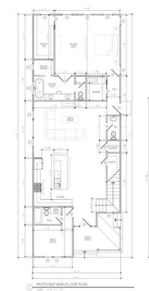 2D floor plan layout of this home in , Atlanta, GA (Image 4).