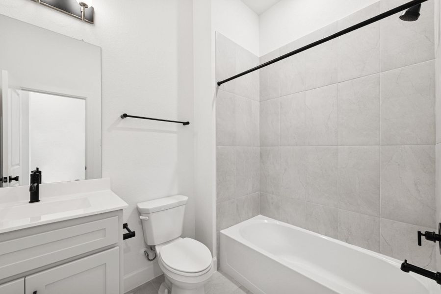 Furnished interior view inside a new home in Colton 45' Homesites, Todd Mission (Image 14). Furnished interior view inside a new home in Colton 45' Homesites, Todd Mission (Image 14).