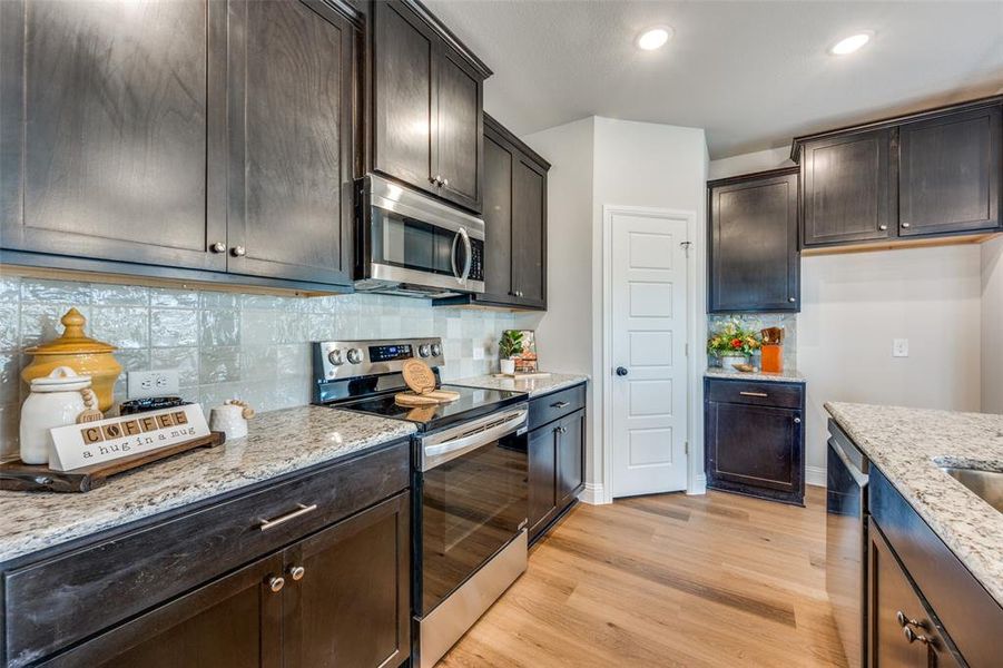 Furnished interior view inside a new home in , Hillsboro (Image 8).