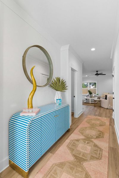 Furnished interior view inside a new home in , Charleston (Image 6).