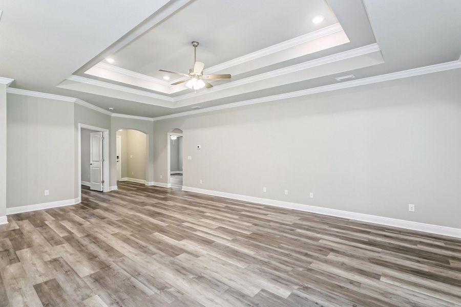 Representative unfurnished interior of a home built from the The Sapphire Estate by Herbst Homes in Walther Reserve, Milton (Image 15).