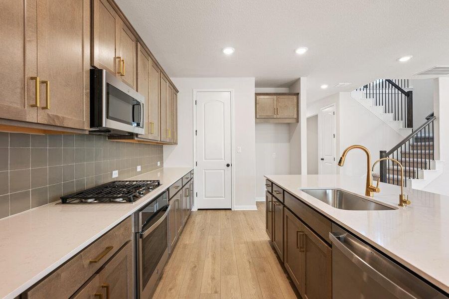 Furnished interior view inside a new home in Cannon Ranch, Dripping Springs (Image 15).