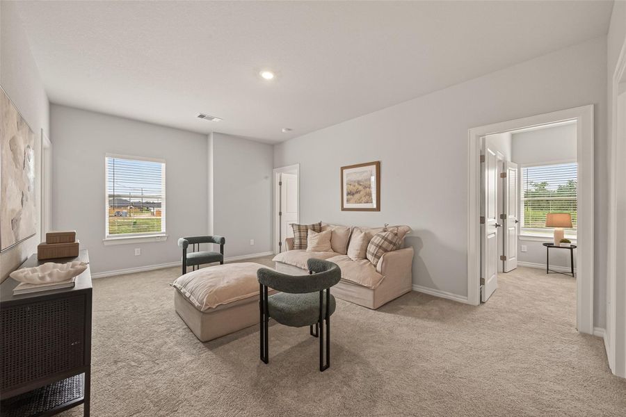 Furnished interior view inside a new home in , Splendora (Image 9). Furnished interior view inside a new home in , Splendora (Image 9).