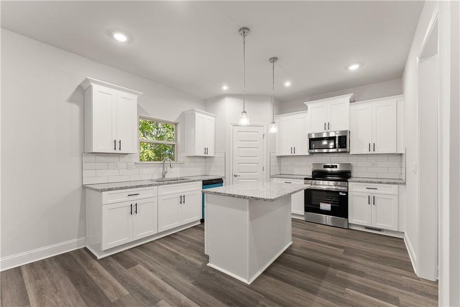 Furnished interior view inside a new home in Magnolia Villas, Cornelia (Image 7).