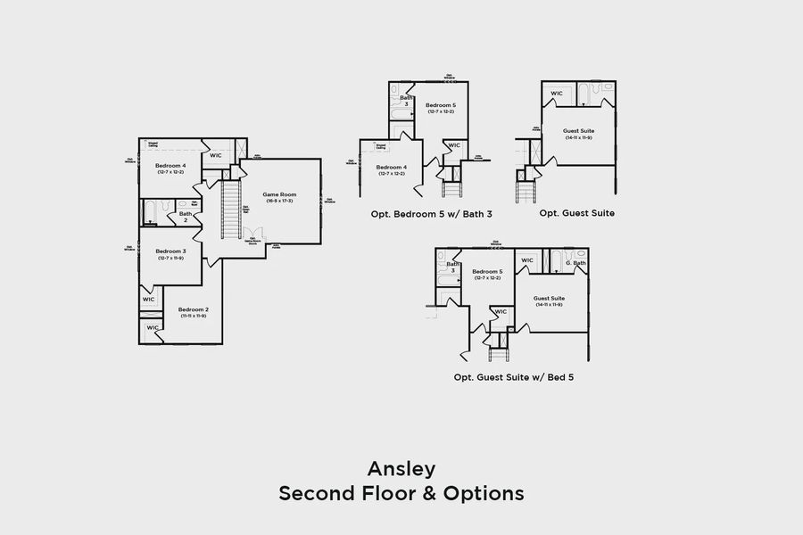 2D floor plan layout for the Ansley by DRB Homes in Jasper's Landing, Four Oaks, NC (Image 5). 2D floor plan layout for the Ansley by DRB Homes in Jasper's Landing, Four Oaks, NC (Image 5).