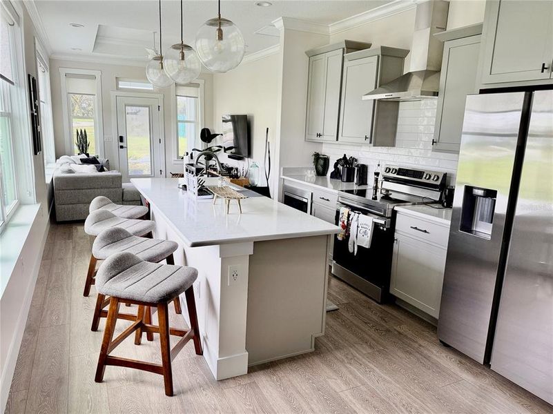 Furnished interior view inside a new home in , Oxford (Image 13).
