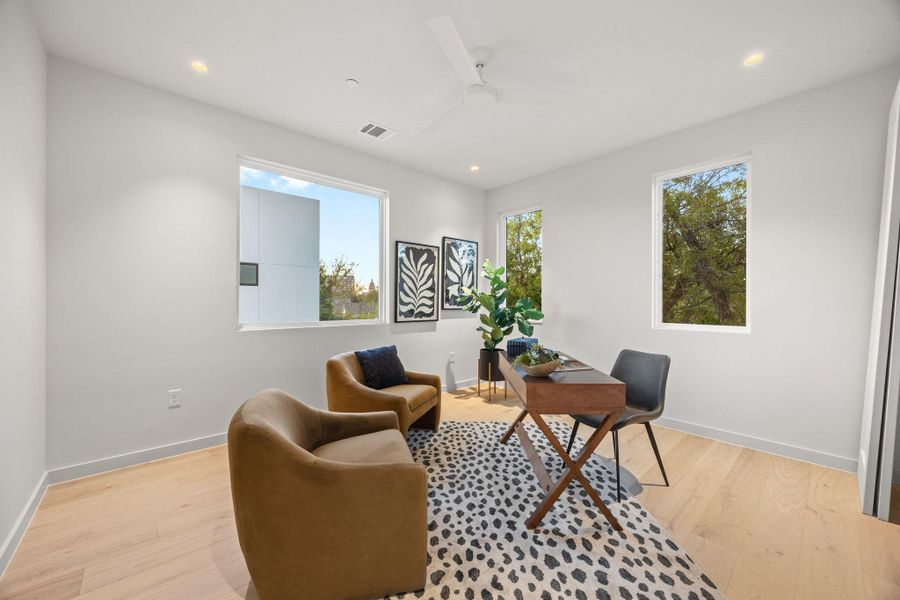 Furnished interior view inside a new home in , Austin (Image 14). Furnished interior view inside a new home in , Austin (Image 14).