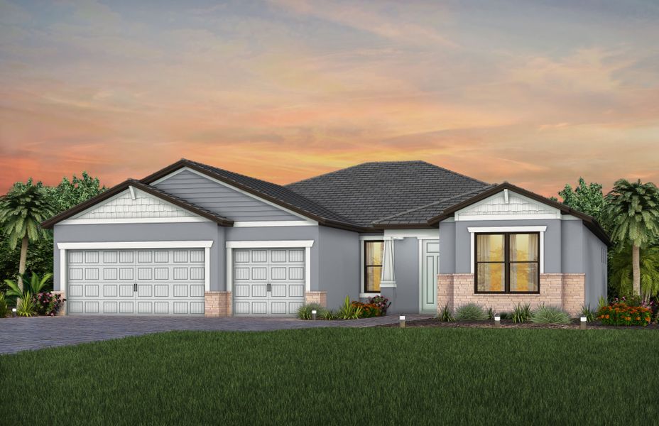 Exterior C2 with optional stone Exterior C2 with optional stone