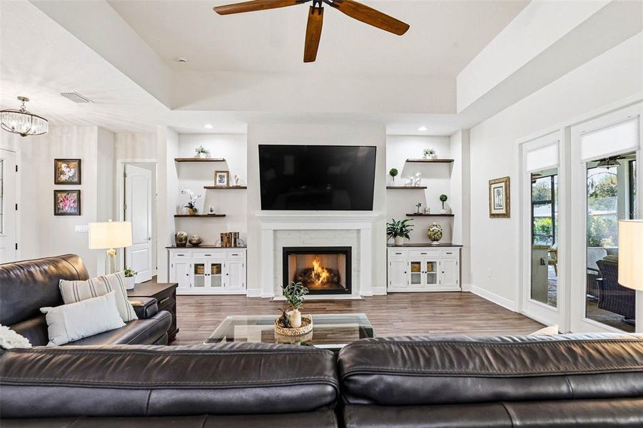 Furnished interior view inside a new home in , Wesley Chapel (Image 38).