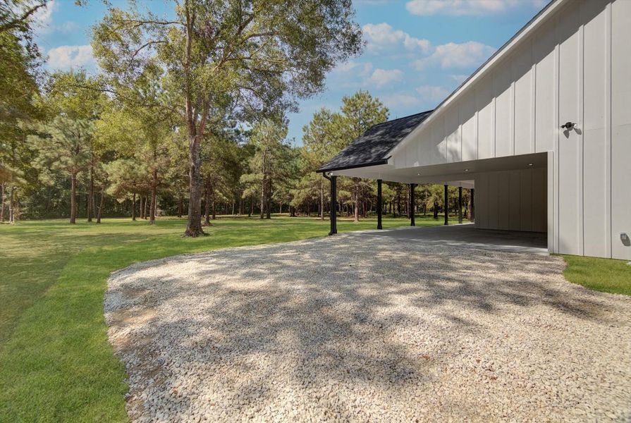 Front exterior of a new home in , Dayton, TX, highlighting curb appeal (Image 21). Front exterior of a new home in , Dayton, TX, highlighting curb appeal (Image 21).