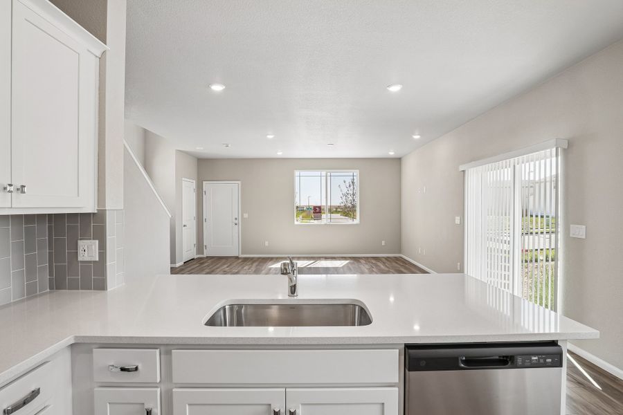 Furnished interior view inside a new home in Windler, Aurora (Image 6).