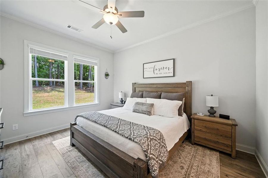 Furnished interior view inside a new home in , Ellijay (Image 29).