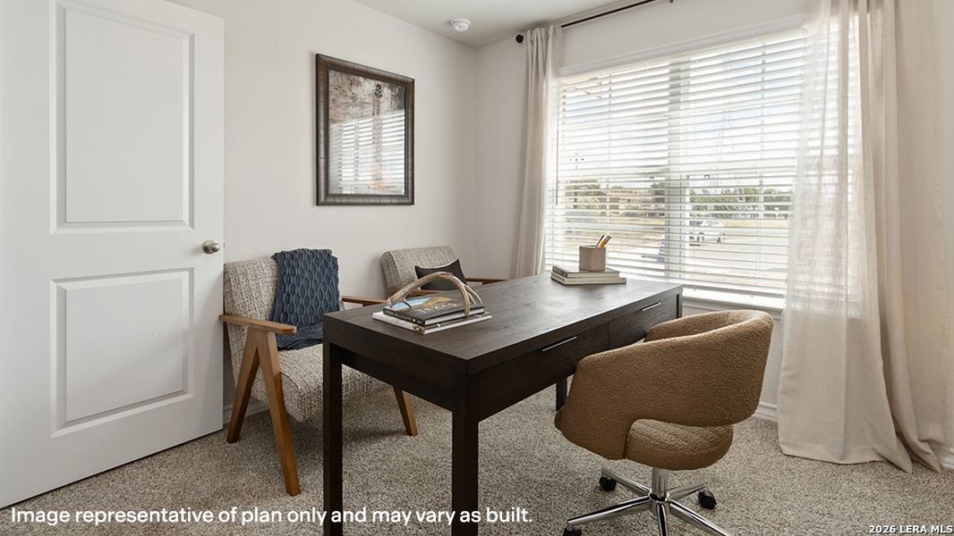 Furnished interior view inside a new home in Brookstone Creek, San Antonio (Image 29). Furnished interior view inside a new home in Brookstone Creek, San Antonio (Image 29).