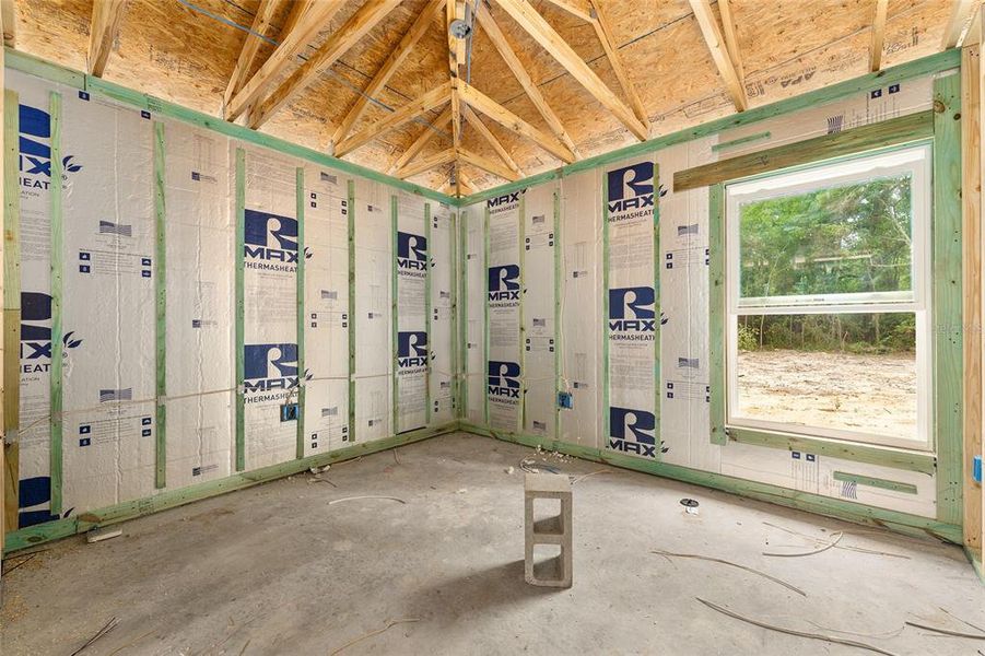 In-progress construction of a new home in , Ocala, FL (Image 16).