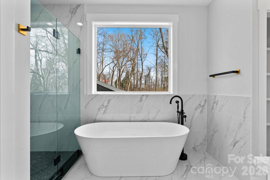 Furnished interior view inside a new home in , Asheville (Image 17).