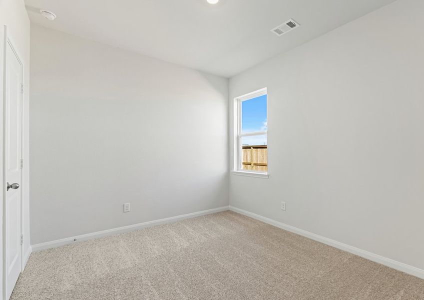 Each bedroom features lush carpet Each bedroom features lush carpet