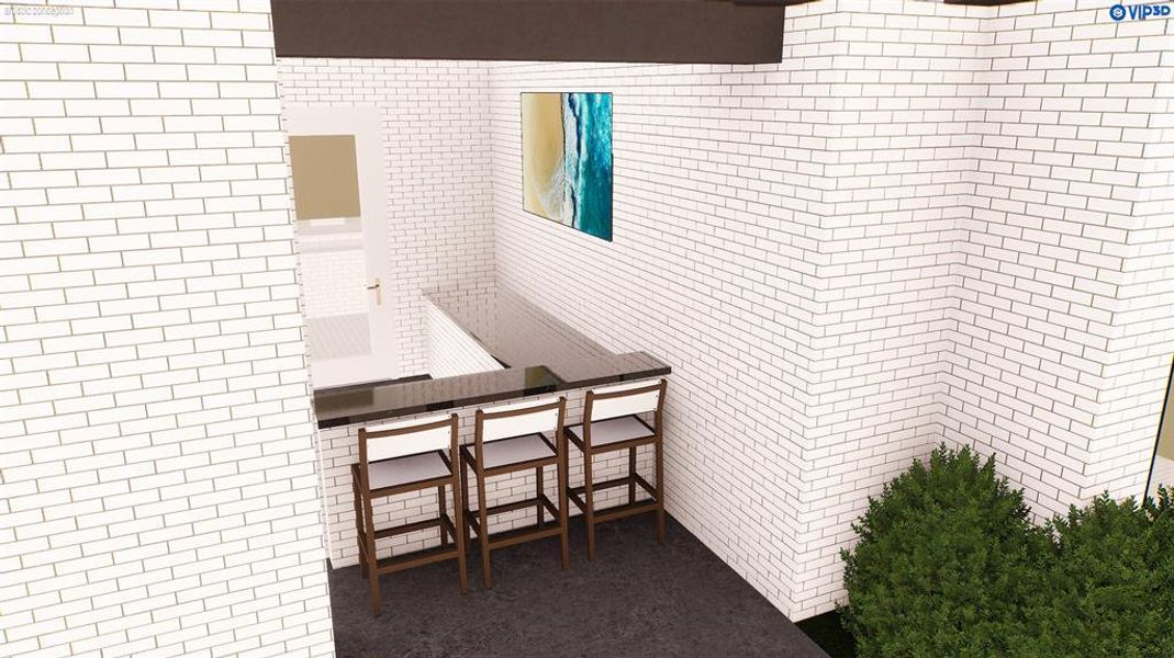 Exterior details and patio area of a home in , Dallas (Image 6). Exterior details and patio area of a home in , Dallas (Image 6).