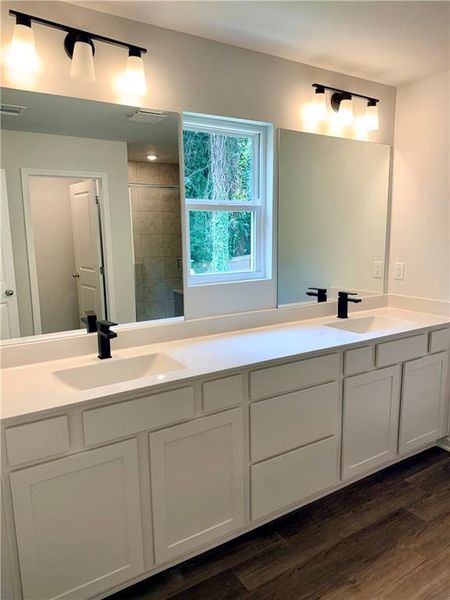 Furnished interior view inside a new home in , Atlanta (Image 5).