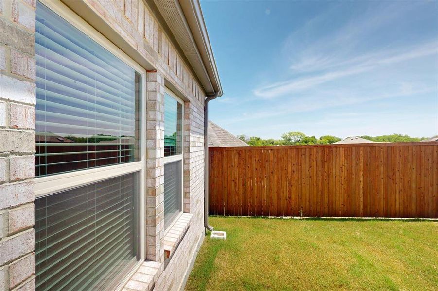Front exterior of a new home in ValleyBrooke, Mesquite, TX, highlighting curb appeal (Image 2). Front exterior of a new home in ValleyBrooke, Mesquite, TX, highlighting curb appeal (Image 2).