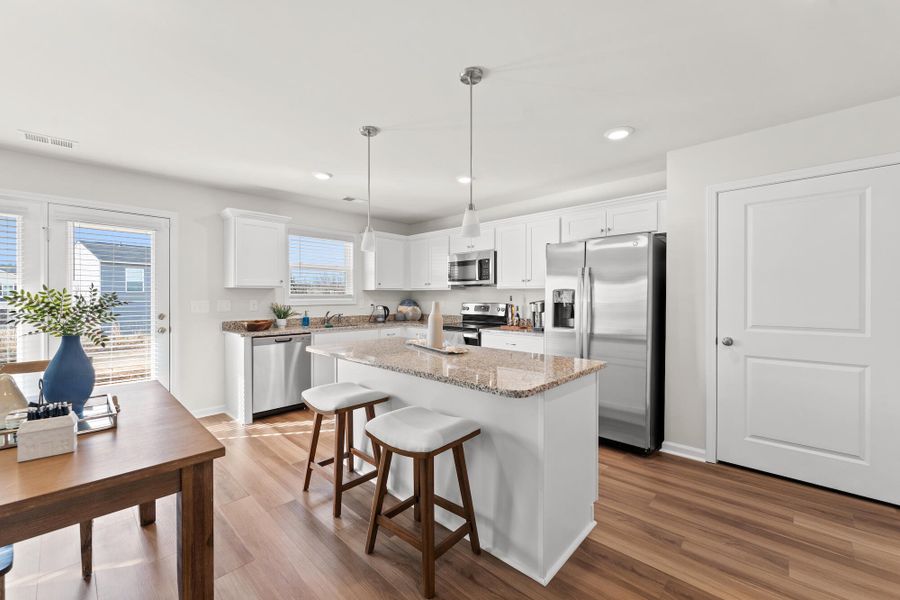 Furnished interior view inside a new home in Six Oaks, Summerville (Image 6).