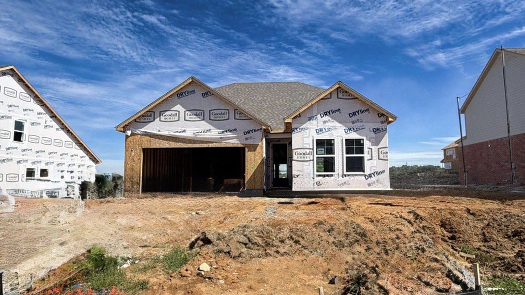 *Photo of actual home under construction May 2026