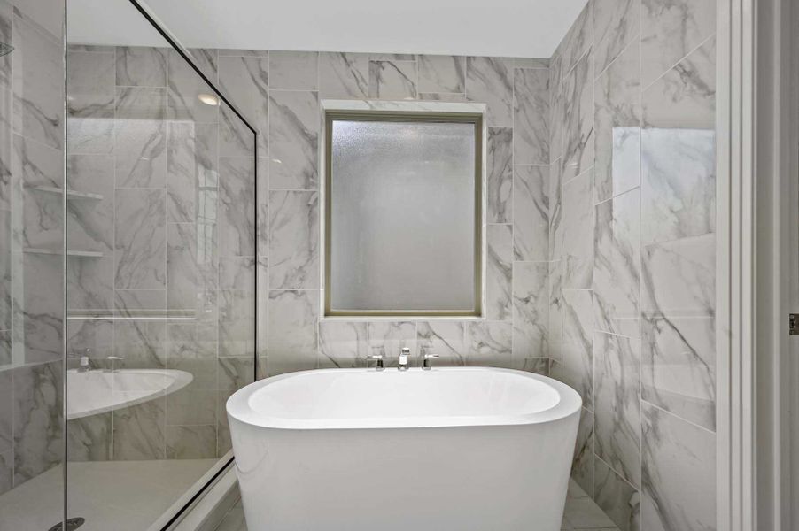 Representative Primary Bathroom - some options shown