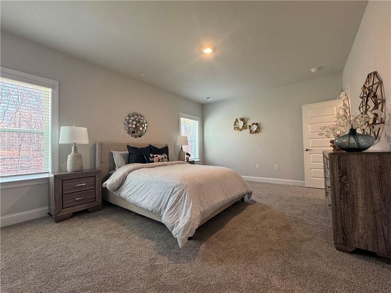 Furnished interior view inside a new home in Tuscany Hills, Douglasville (Image 15).