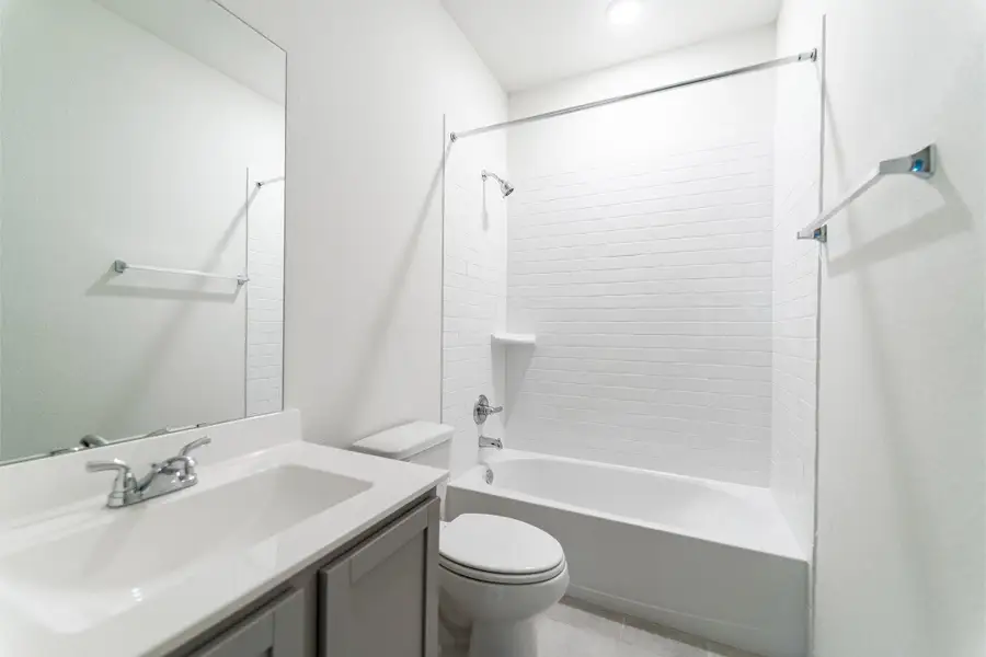 Furnished interior view inside a new home in Windrose Green, Angleton (Image 9).