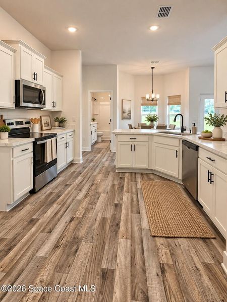 Furnished interior view inside a new home in Palm Bay, Palm Bay (Image 11). Furnished interior view inside a new home in Palm Bay, Palm Bay (Image 11).