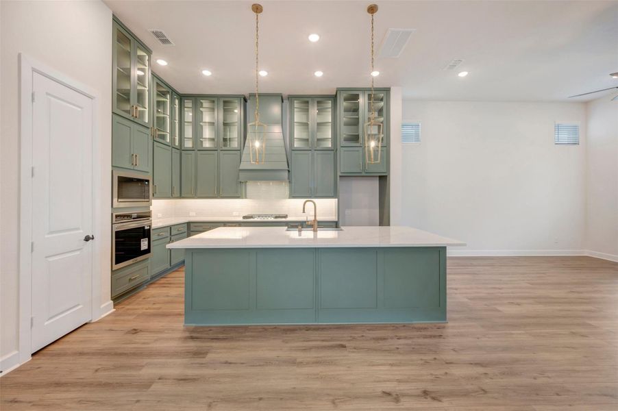 Furnished interior view inside a new home in Harvest Green - Reserve Collection, Richmond (Image 10).