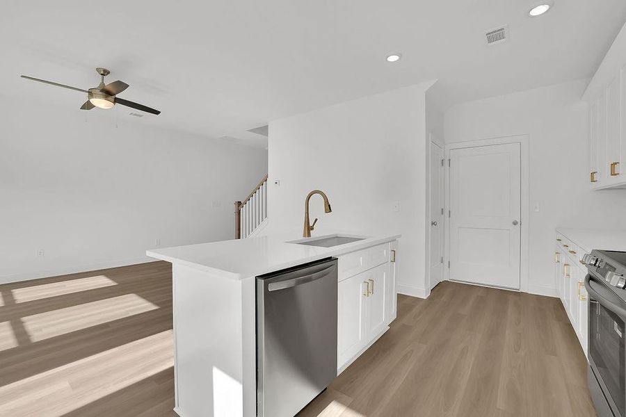 Furnished interior view inside a new home in , Ball Ground (Image 7). Furnished interior view inside a new home in , Ball Ground (Image 7).