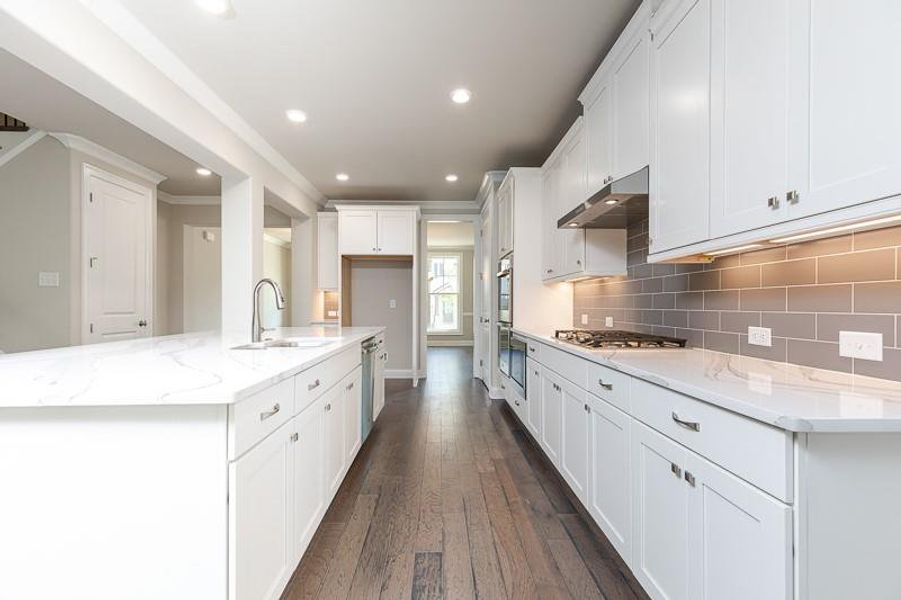 Furnished interior view inside a new home in Waterhaven, Cumming (Image 4).