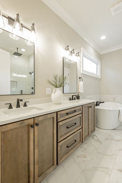 Furnished interior view inside a new home in River Gorge Ranch, Guild (Image 69).