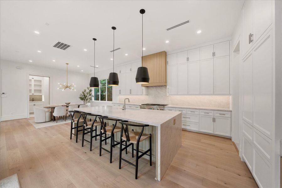 Furnished interior view inside a new home in , Houston (Image 18).