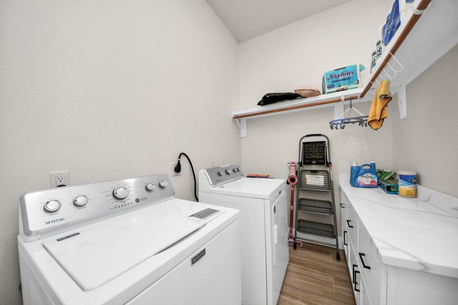 Furnished interior view inside a new home in , Houston (Image 29).