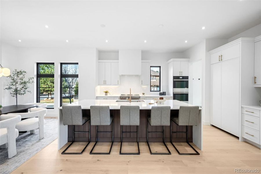 Furnished interior view inside a new home in , Denver (Image 6).