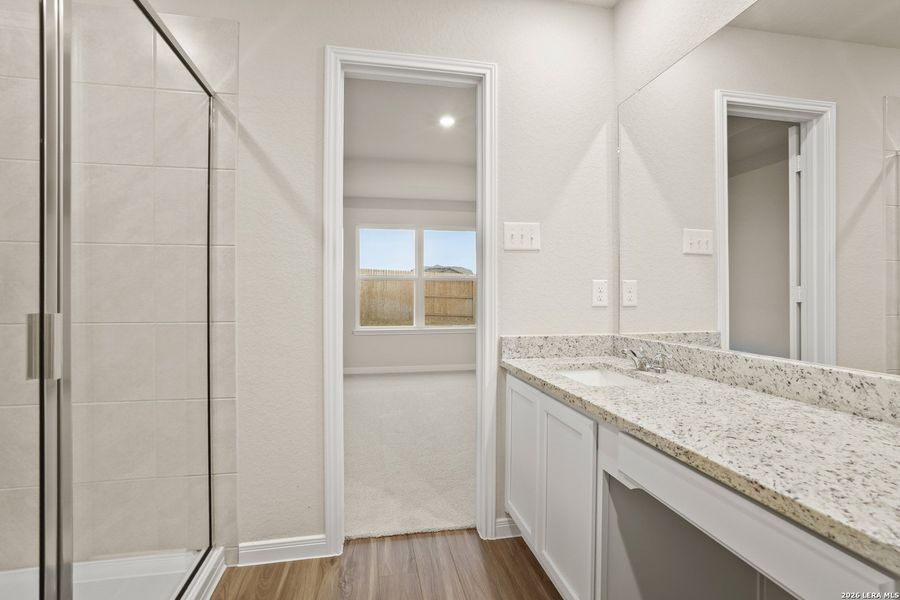 Furnished interior view inside a new home in Hickory Ridge, Elmendorf (Image 5).