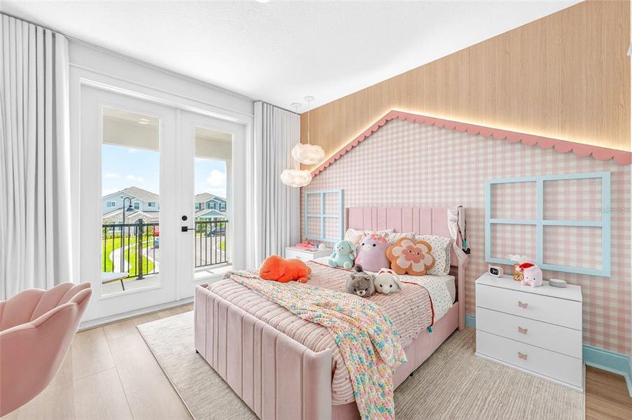 Furnished interior view inside a new home in , Winter Garden (Image 16).