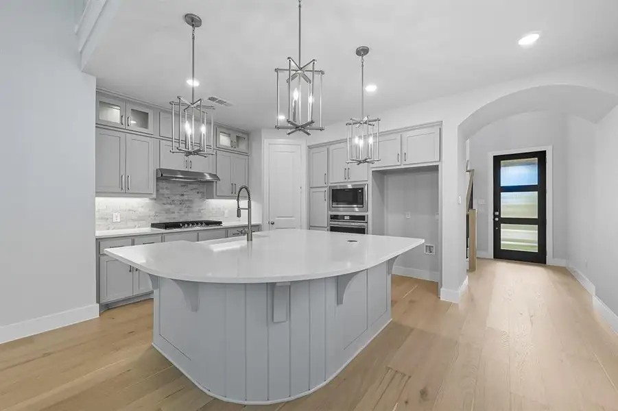 Furnished interior view inside a new home in Mosaic: 40ft. lots, Celina (Image 8). Furnished interior view inside a new home in Mosaic: 40ft. lots, Celina (Image 8).