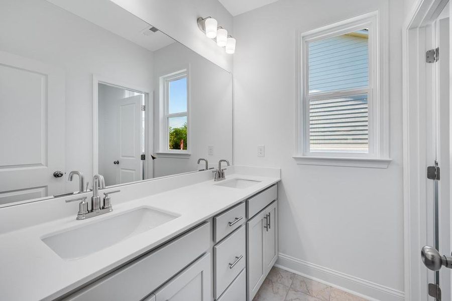 Furnished interior view inside a new home in Bailey Fence, Dacula (Image 13).